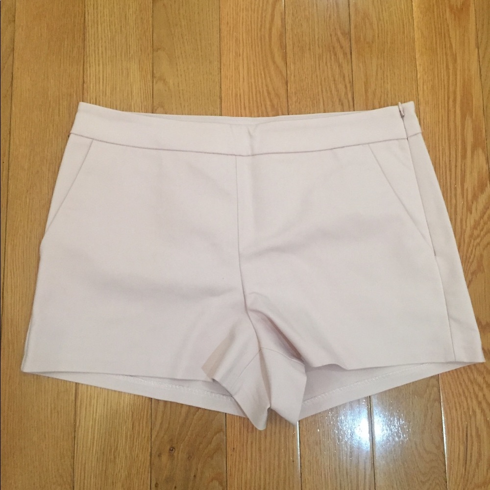 Pale pink Express shorts